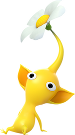 File:P4 Yellow Flower Pikmin Sitting.png