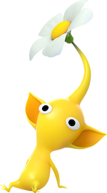 File:P4 Yellow Flower Pikmin Sitting.png