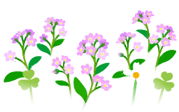 File:Red forget-me-not flowers icon.png