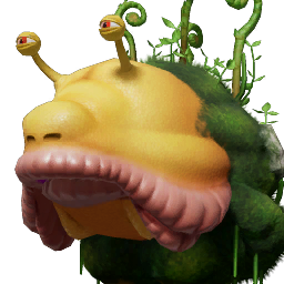 Icon for the Sovereign Bulblax, from Pikmin 4's Piklopedia.