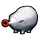 Piklopedia icon for the Fiery Blowhog. Texture found in /user/Yamashita/enemytex/arc.szs/rarc/tmp/tank/texture.bti.