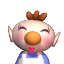 One of the mail icons for Olimar's wife, exhibiting a happy expression. The internal filename roughly translates to "wife smile".