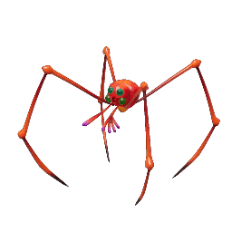 Icon for the Fiery Dweevil, from Pikmin 4's Piklopedia.