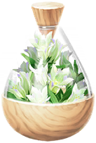 File:White gentian petals icon.png