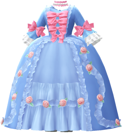 File:PB Mii part Rococo Dress (Blue) icon.png