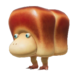 Icon for the Giant Breadbug, from Pikmin 4's Piklopedia.