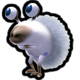 The Piklopedia icon for the Hairy Bulborb in the Nintendo Switch version of Pikmin 2.