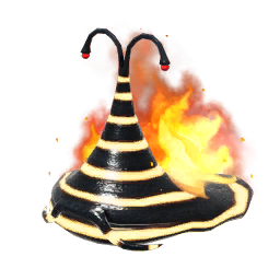 Icon for the Pyroclasmic Slooch, from Pikmin 4's Piklopedia.