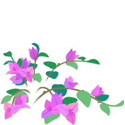 File:Red bougainvillea flowers icon.png