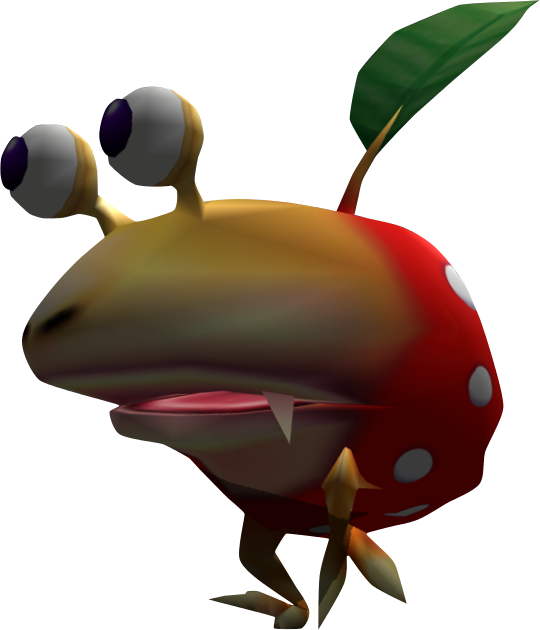 Bulbmin are a parasitic species of Pikmin in Pikmin 2 that resemble Bulborb...