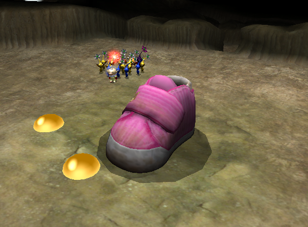 Gameplay screenshot of the Repugnant Appendage.