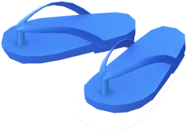 File:PB Mii part Beach Sandals (Blue) icon.png