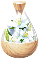 White lily petals icon.png
