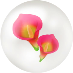 File:Red calla lily nectar icon.png