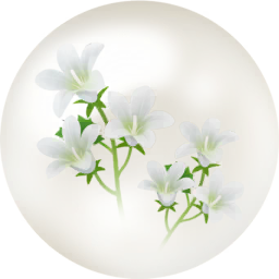 File:White bellflower nectar icon.png