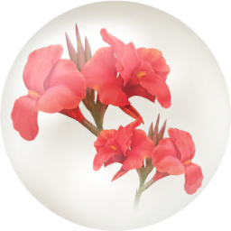 File:Red canna lily nectar icon.png