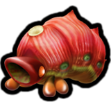 The Piklopedia icon for the Decorated Cannon Beetle in the Nintendo Switch version of Pikmin 2.