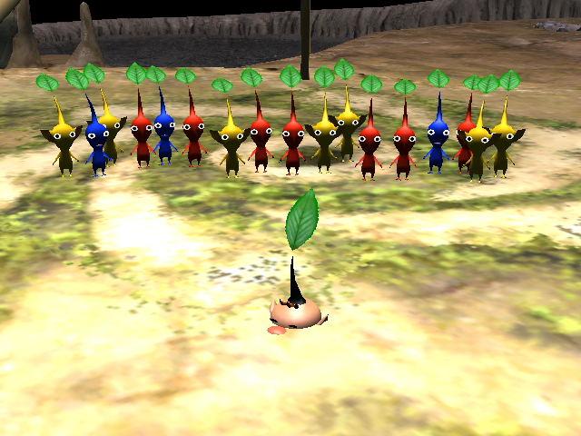 Pikmar, as shown in the bad ending of Pikmin.