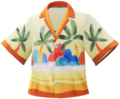 File:PB Mii part Tropical Aloha Shirt (Yellow) icon.png