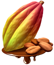 Cocoa Bean Event Currency from Pikmin Bloom.