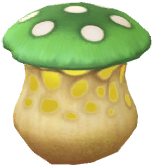 Icon of the St. Patrick's event mushrooms in Pikmin Bloom.