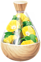 Yellow morning glory petals icon.png