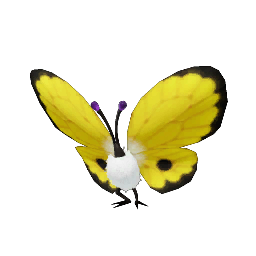 Icon for the Yellow Spectralids, from Pikmin 4's Piklopedia.