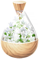 File:White bellflower petals icon.png