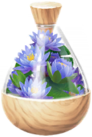 Blue water lily petals icon.png