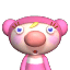 One of the mail icons for Olimar's daughter, portraying a neutral expression.