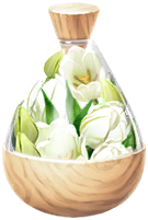 White tulip petals icon.png