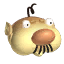 The President's mad icon in Pikmin 3 Deluxe.