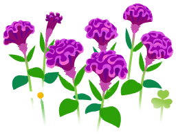 File:Blue celosia flowers icon.png