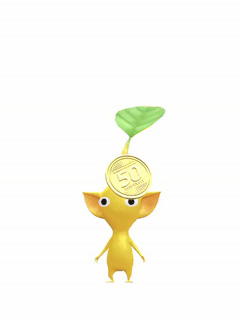 File:PB Yellow Pikmin Coin (Rare).gif