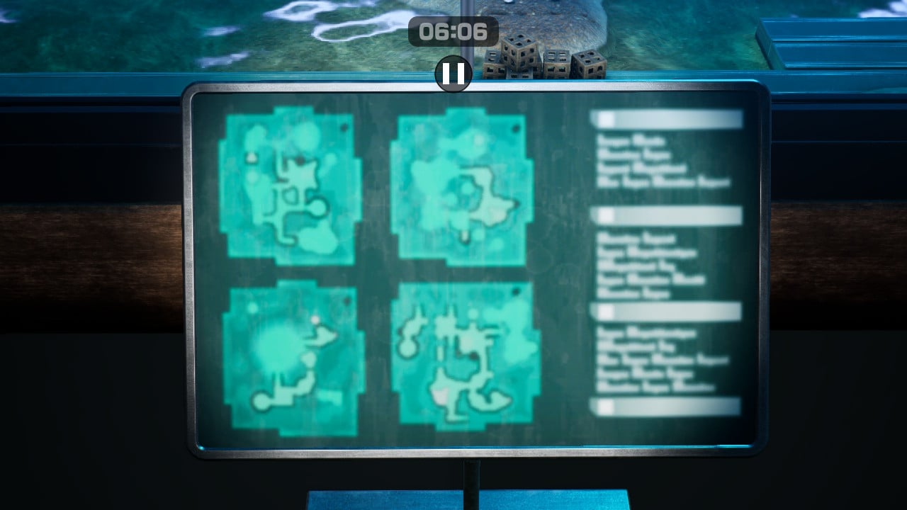 A sign out-of-bounds that normally can't be seen. Picture taken with the flying Oatchi glitch