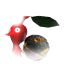 P1 Unused Red Leaf Bomb Rock Icon.png