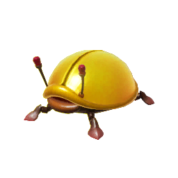 Icon for the Iridescent Glint Beetle, from Pikmin 4&#39;s Piklopedia.