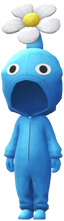 "Pikmin Dress-Up Costume (Blue)" Mii costume in Pikmin Bloom.