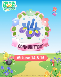Promotional image for the June 2025 Community Day.