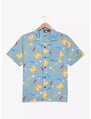 The Nintendo Pikmin Oatchi Allover Print Woven Button Up.