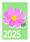 A stamp design from Pikmin Bloom, used during the Pikmin Bloom Journey 2025: Challenge Anywhere Event.