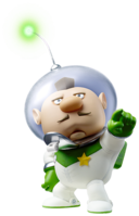 Captain Charlie's spirit in Super Smash Bros. Ultimate. It uses official artwork from Pikmin 3.