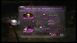 The Onion menu accessed from the ship.