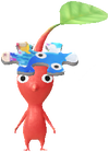 A Red Special Decor Pikmin with Puzzle: 2023 Summer Memories decor from Pikmin Bloom.