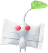 A White Decor Pikmin in Hotel decor. Not used in-game as of update v45.0.