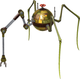 Render of a Man-at-Legs from the Pikmin Garden website.