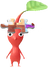A Red Special Decor Pikmin with Puzzle: 2024 Fall Memories decor from Pikmin Bloom.