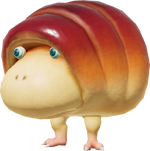 A render of a Breadbug from Pikmin 4.