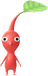 A Red Pikmin.