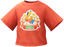 "4th Anniversary Logo T-Shirt" Mii top part in Pikmin Bloom.